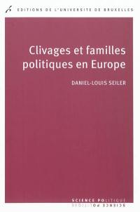 Clivages et familles politiques en Europe