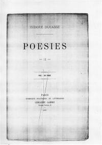 Poésies. Vol. 2
