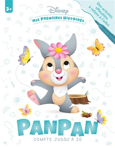 Panpan compte jusqu'à 20 : des activités effaçables à refaire à l'infini