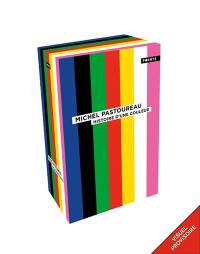 Coffret 7 couleurs Michel Pastoureau : bleu, noir, vert, rouge, blanc, jaune et rose