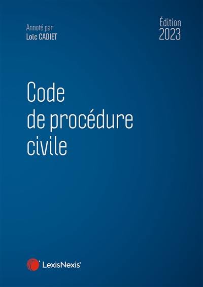 Code de procédure civile 2023