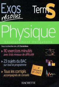 Physique Terminale S : enseignement obligatoire