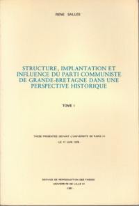 Structure, implantation et influence du parti communiste de Grande-Bretagne dans une perspective historique