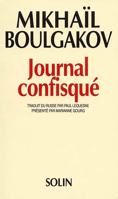 Journal confisqué : 1922-1925
