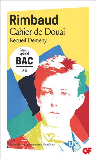 Cahier de Douai : recueil Demeny