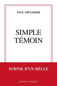 Simple témoin