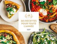 365 recettes pour toute l'année : éphéméride