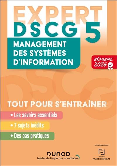 DSCG 5, management des systèmes d'information : tout pour s'entraîner