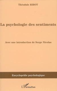 La psychologie des sentiments : 1896