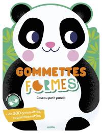 Coucou petit panda : gommettes formes