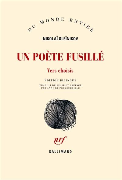 Un poète fusillé : vers choisis