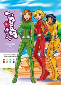 Coloriages mystères : Totally Spies : Coloriez les chiffres et découvrez l'image