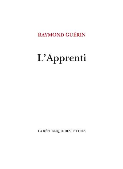 L'apprenti
