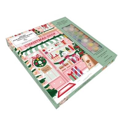 Mon kit jolie boutique de Noël : peinture au numéro
