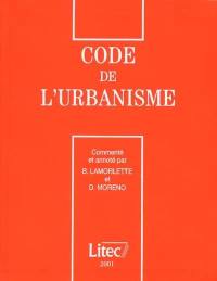 Code de l'urbanisme 2001
