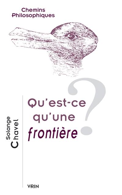 Qu'est-ce qu'une frontière ?