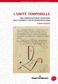 L'unité temporelle : une approche pour l'écriture de la durée et de sa quantification