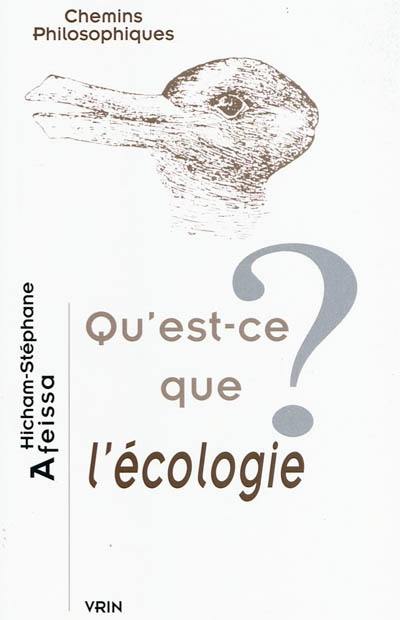 Qu'est-ce que l'écologie ?