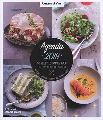 Agenda cuisine 2023 - 365 menus rapides, équilibrés, bon marché