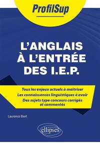 L'anglais à l'entrée des IEP