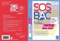 SOS bac anglais : LV1 et LV2, séries générales et technologiques : tout pour réussir l'expression écrite