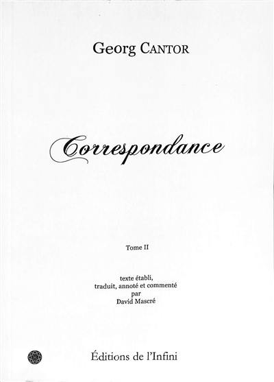 Correspondance. Vol. 2