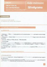Droit fiscal des entreprises : à jour de la LF pour 2010 et de la LF pour 2009