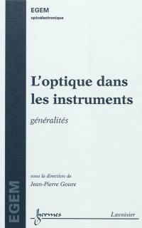 L'optique dans les instruments : généralités