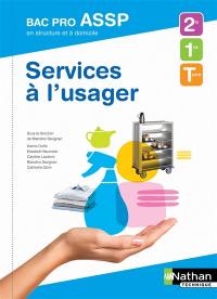 Services à l'usager, 2e, 1re, terminale bac pro ASSP en structure et à domicile Services à l'usager, 2e, 1re, terminale bac pro ASSP en structure et à domicile