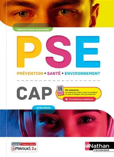 PSE prévention, santé, environnement, CAP PSE prévention, santé, environnement, CAP