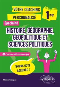 Histoire, géographie, géopolitique et sciences politiques 1re, spécialité