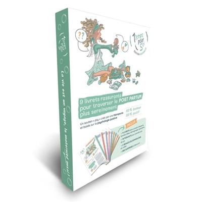 1 temps pour soi : maternité : 9 livrets rassurants pour traverser le post partum plus sereinement
