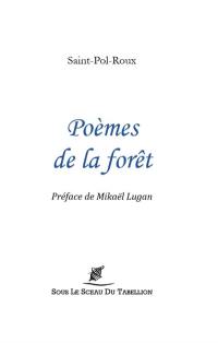 Poèmes de la forêt