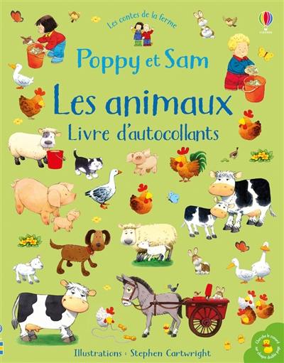 Les animaux : livre d'autocollants Les animaux : livre d'autocollants