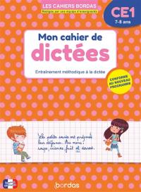Mon cahier de dictées CE1