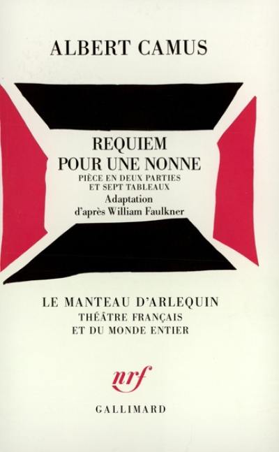 Requiem pour une nonne : pièce en deux parties et sept tableaux