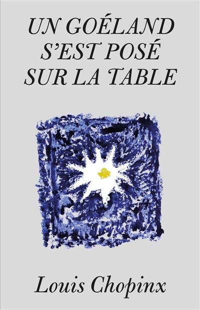 Un goéland s'est posé sur la table Un goéland s'est posé sur la table