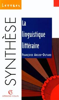 La linguistique littéraire