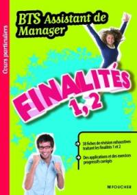 Finalités 1.2 : BTS assistant de manager