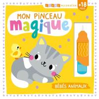 Livre accordéon : Mon pinceau magique : Bébés animaux