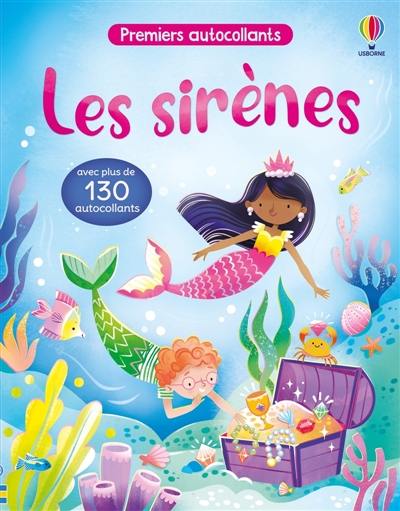 Les sirènes : Premiers autocollants : Dès 3 ans