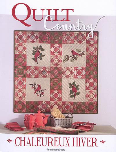 Quilt country, n° 59. Chaleureux hiver Quilt country, n° 59. Chaleureux hiver
