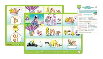 J'apprends les correspondances complexes avec les Alphas : 5-7 ans, GS-CP