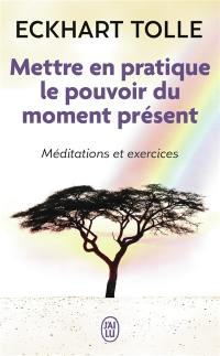 Mettre en pratique le pouvoir du moment présent : enseignements essentiels, méditations et exercices pour jouir d'une vie libérée