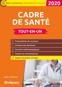 Cadre de santé : tout-en-un : 2020-2021