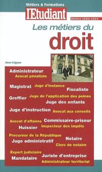 Les métiers du droit