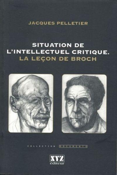 Situation de l'intellectuel critique : la leçon de Broch