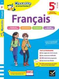 Français 5e : nouveau programme : rappels de cours et 200 exercices corrigés