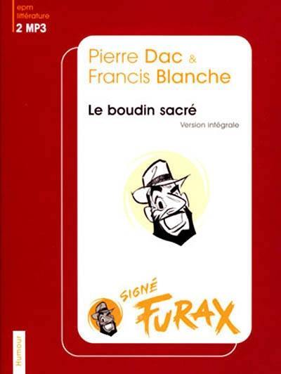 Le boudin sacré Le boudin sacré