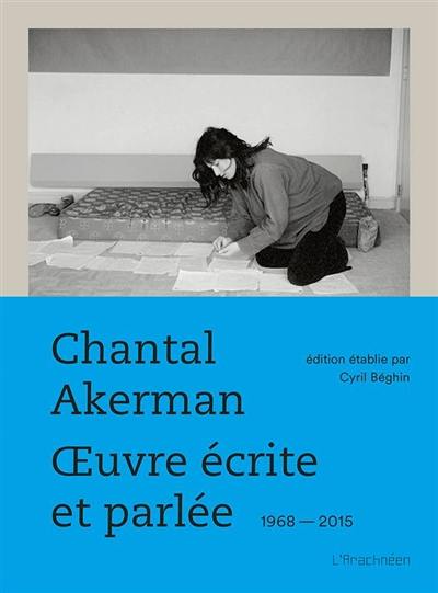 Oeuvre écrite et parlée : 1968-2015 Oeuvre écrite et parlée : 1968-2015